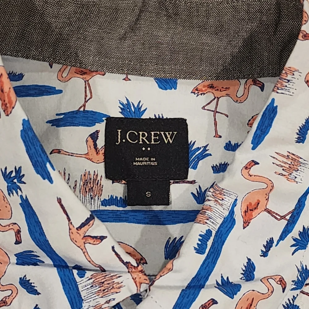 J. Crew Short Sleeve Button Down S